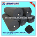 carbon fiber roll air filter roll/activated carbon filter material/carbon air filter material